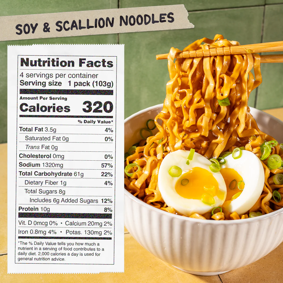 Soy & Scallion Noodles | 4 Packs - Image 9